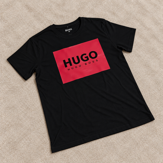 Camiseta Hugo negra