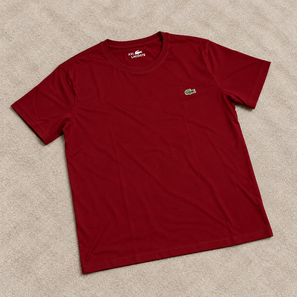 Camiseta Lacost bordo