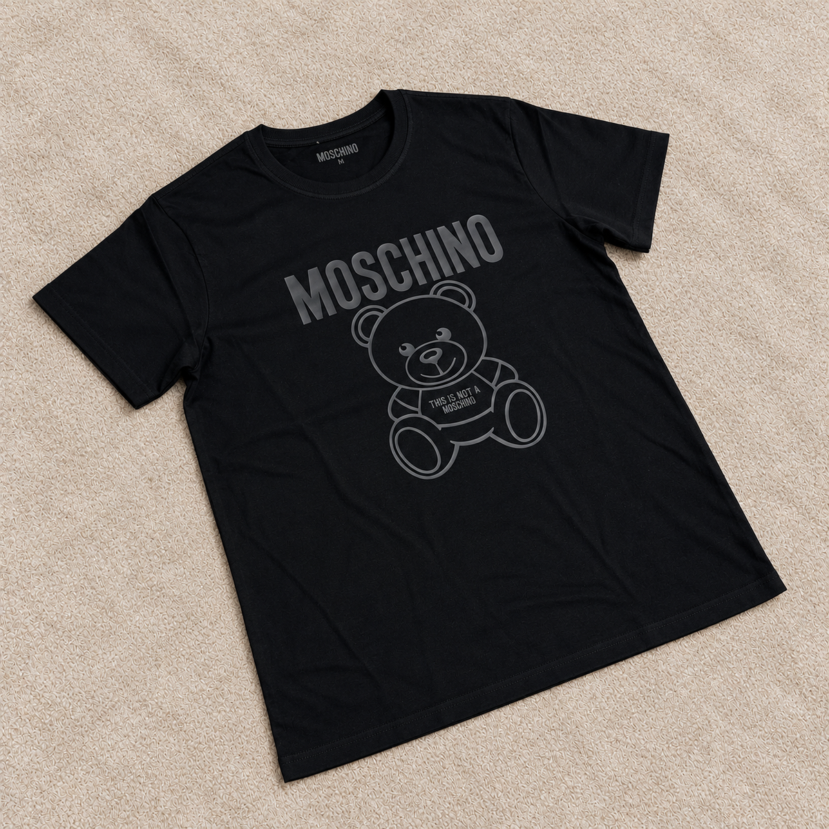 Camiseta Moschin negra
