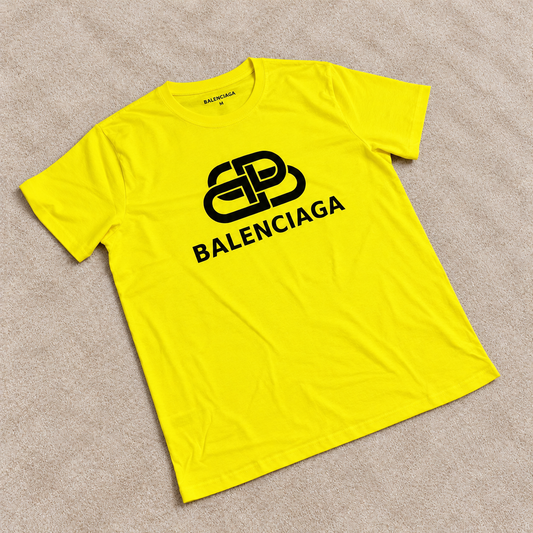 Camiseta Balenciag amarilla