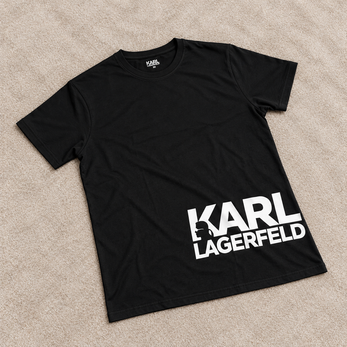 Camiseta Karl negra