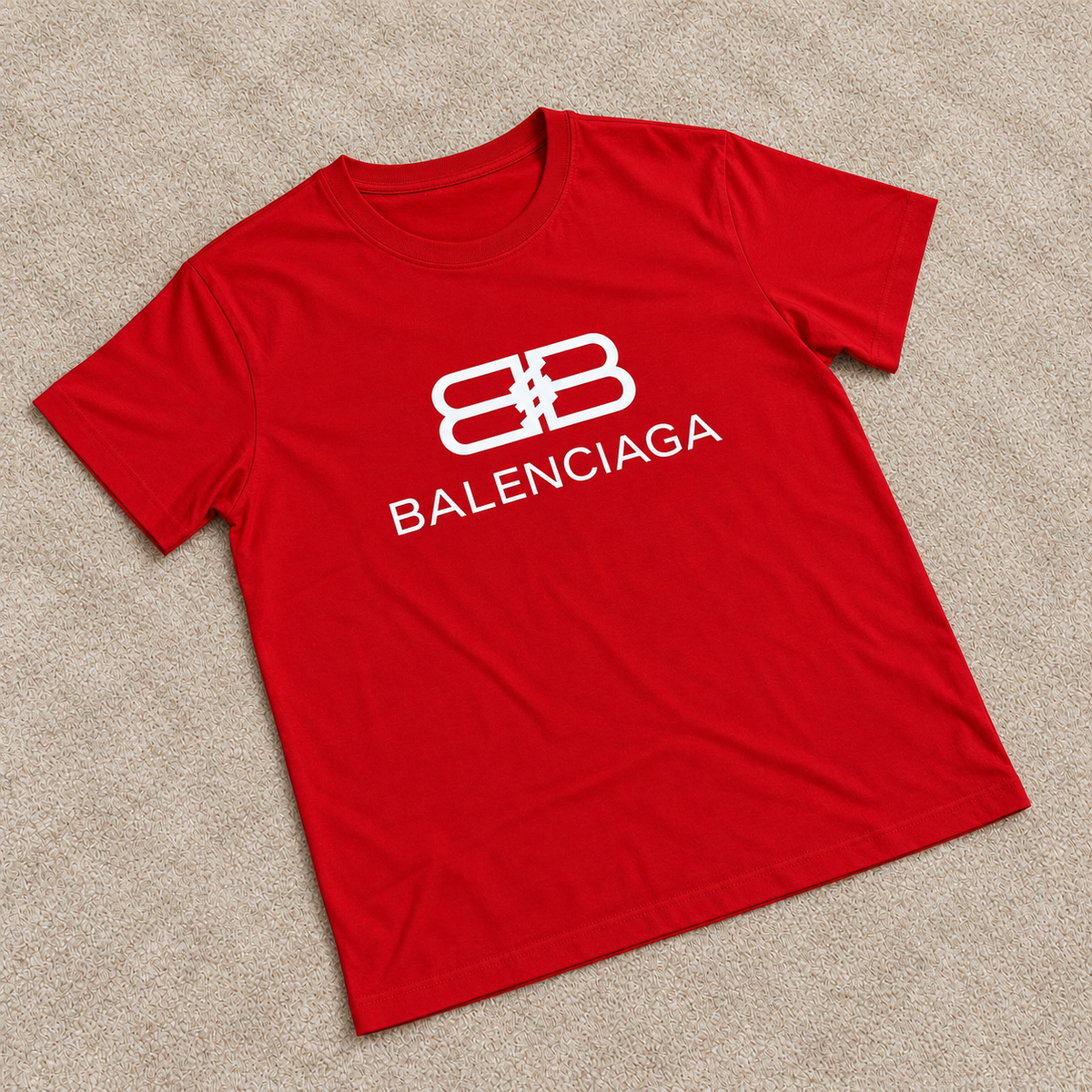 Camiseta balenciag roja