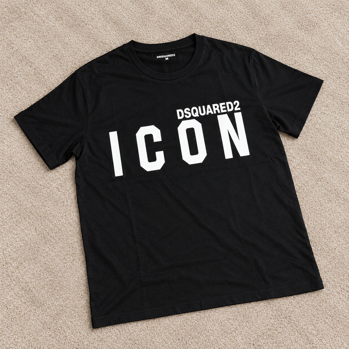 Camiseta Dsq negra