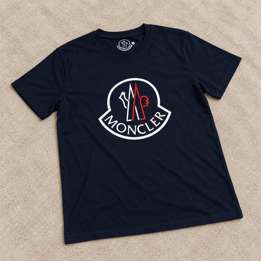 Camiseta moncl azul marino