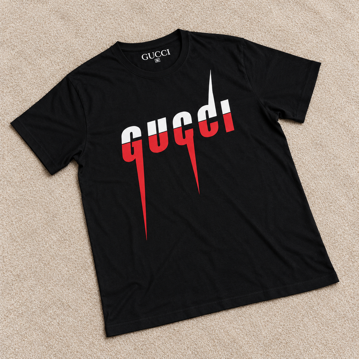 Camiseta gucc negra