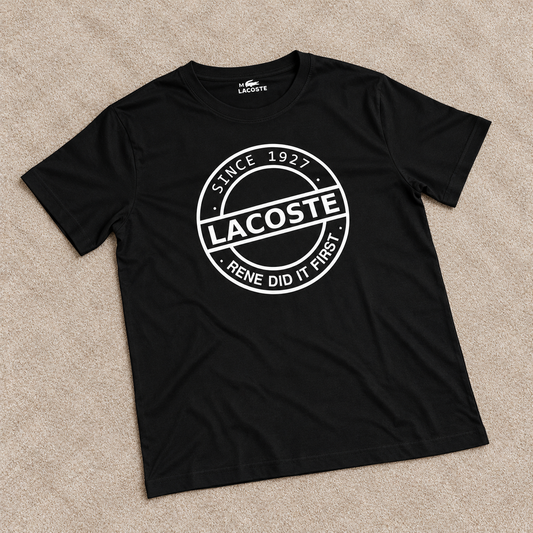 Camiseta Lacost negra