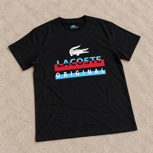 Camiseta Lacost negra