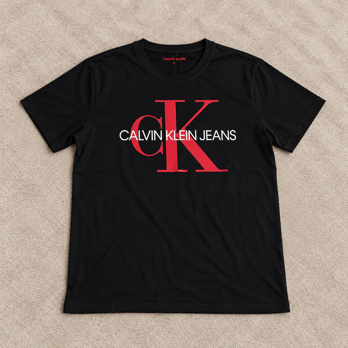 Camiseta CK negra