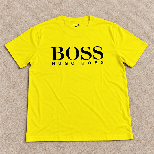 Camiseta Hugo B amarilla
