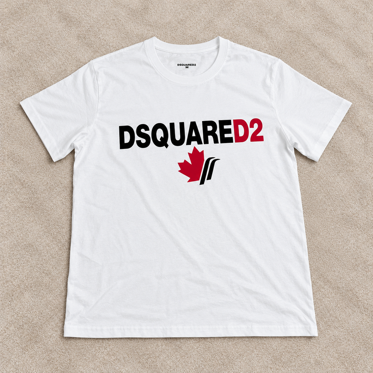 Camiseta Dsq blanca
