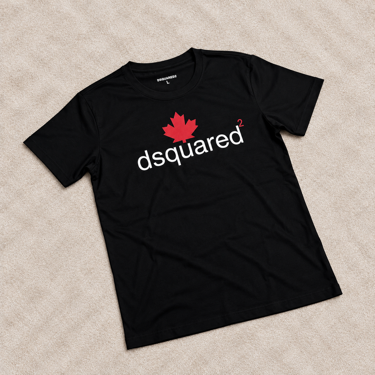Camiseta Dsq negra