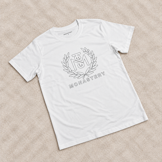 Camiseta Monaster blanca