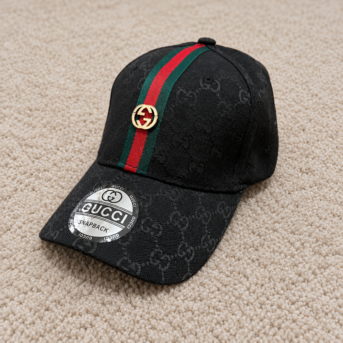 Gorra gucc negra