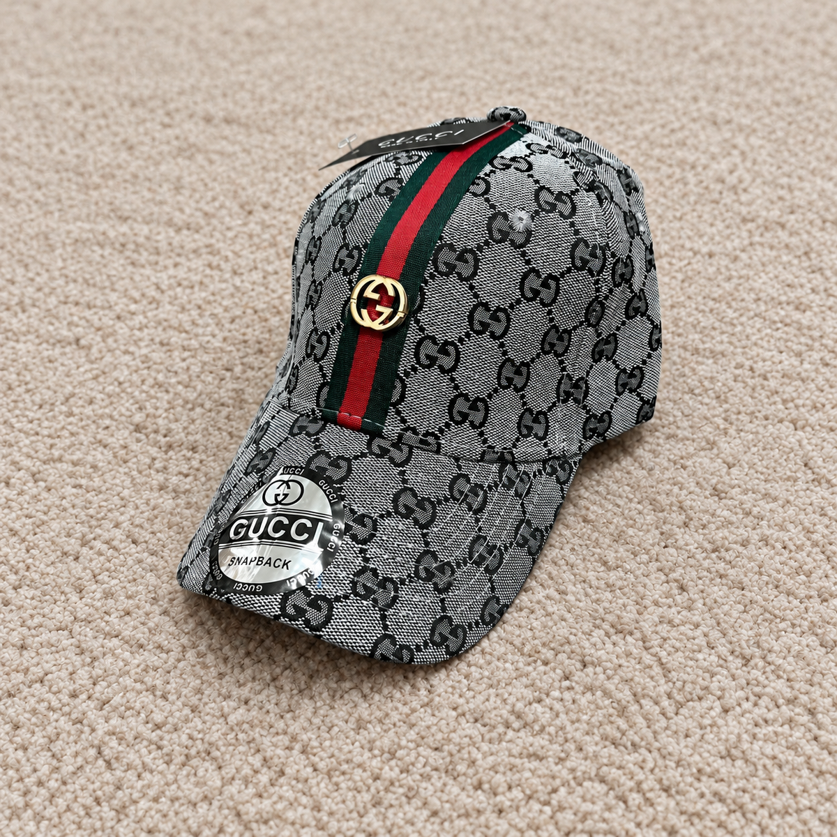 Gorra gucc gris