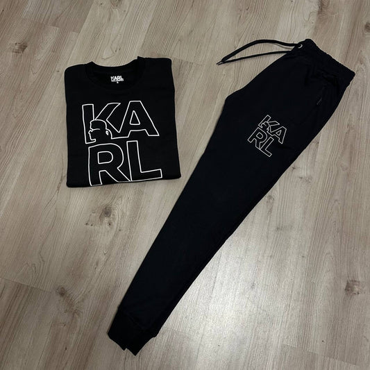 Chándal Karl negro