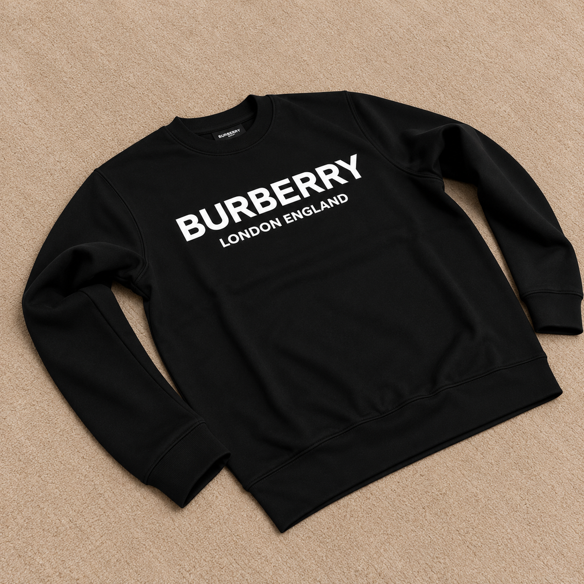 Sudadera  Burberr negra