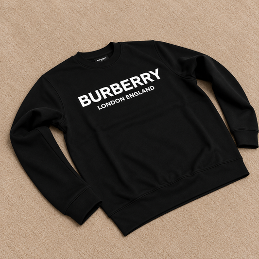 Sudadera  Burberr negra