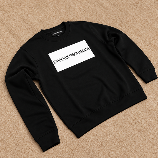 Sudadera EA negra