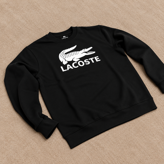 Sudadera  Lacost negra