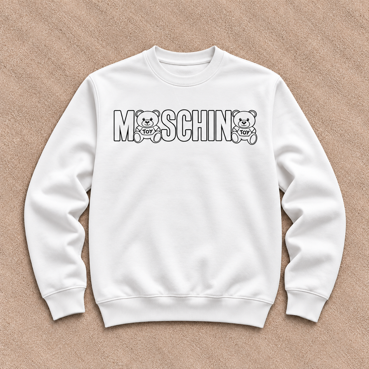 Sudadera Moschin blanca