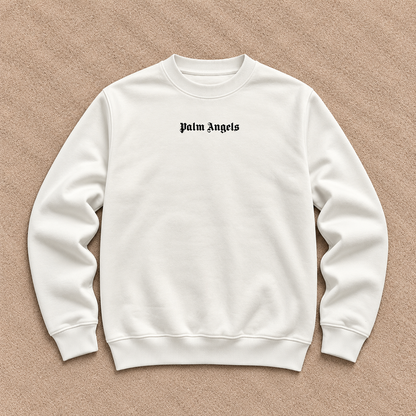 Sudadera Palm A blanca