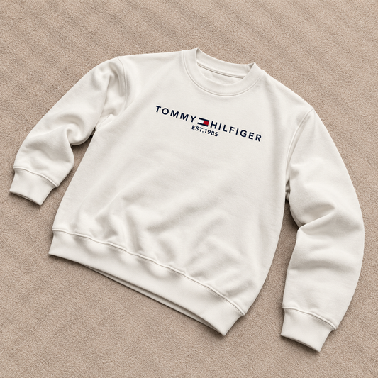 Sudadera Tommy blanca