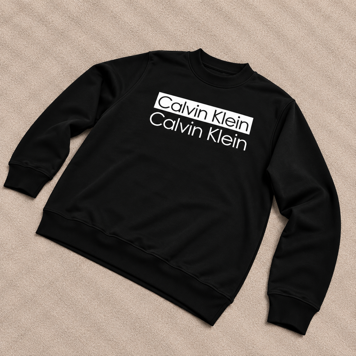 Sudadera CK negra