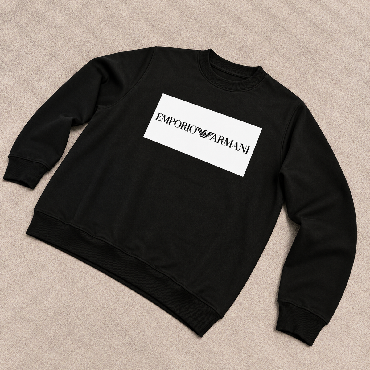 Sudadera EA  negra