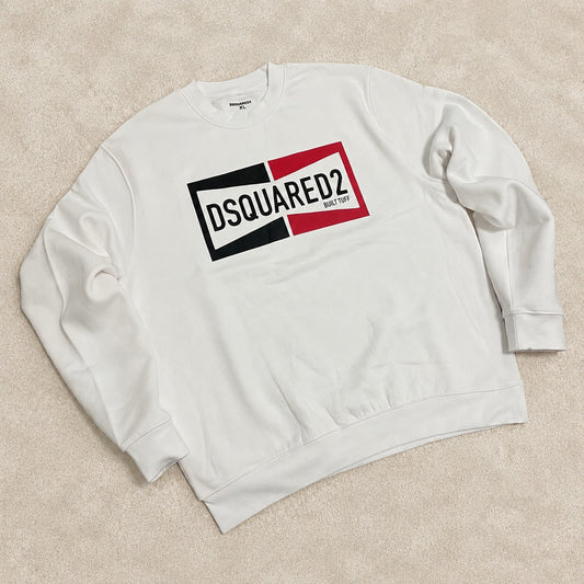 Sudadera DSQ blanca