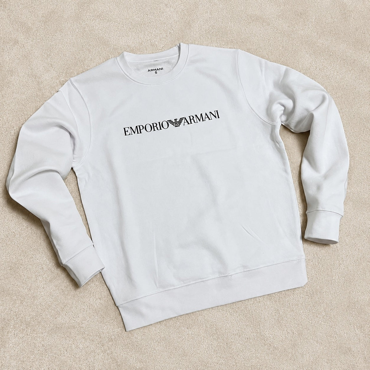 Sudadera EA blanca