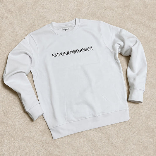 Sudadera EA blanca