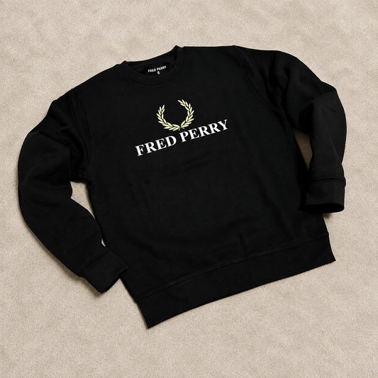 Sudadera Fred negra