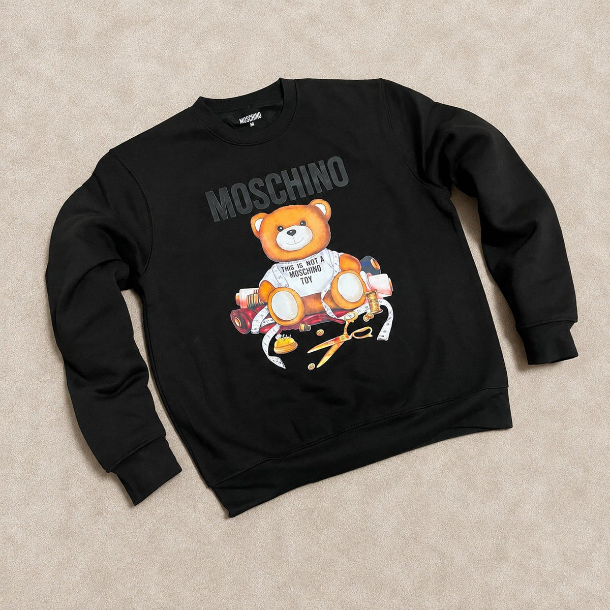 Sudadera Moschin negra