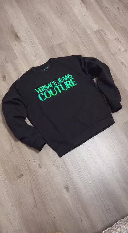 Sudadera Versac Negra Multicolor
